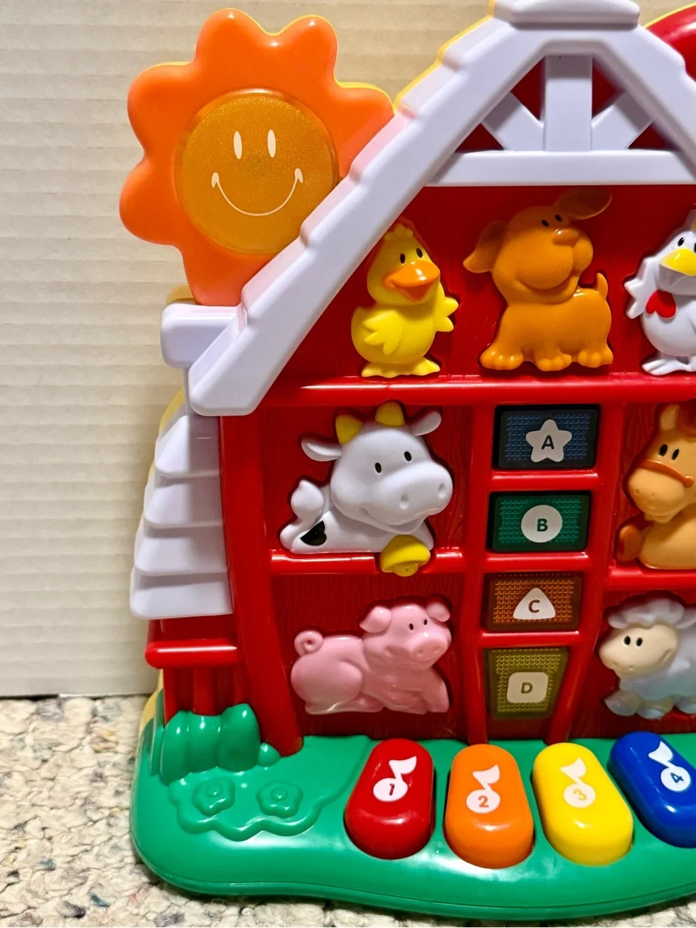 Navystar Music Learning Farm Light Up Infant Educational Toy, 12+ Months-tested